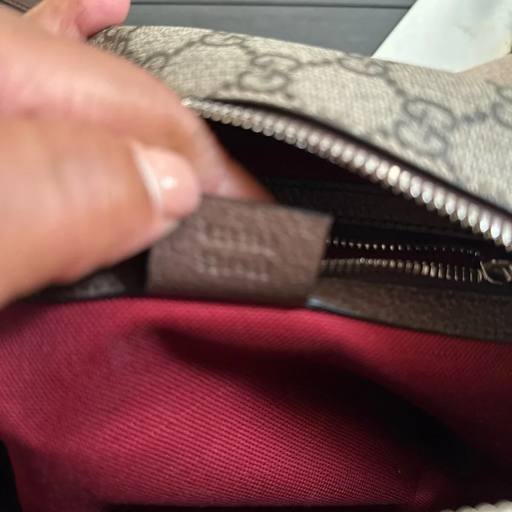 AUTHENTIC Gucci GG Supreme Tote Shoulder Bag - Picture 11 of 13